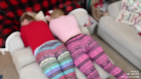 Concerned Neighbor – Sore Bottoms for Two deserving Girls – spanking – FullHD Quality