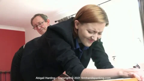 Ravishing Abigail Harding Encounters Strict Discipline