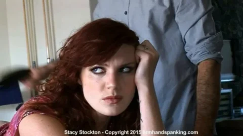 Stacy’s Seductive Game – From Flirting to Spanking