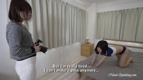 Photographer Hana’s Spanking Session – A Model’s Discipline