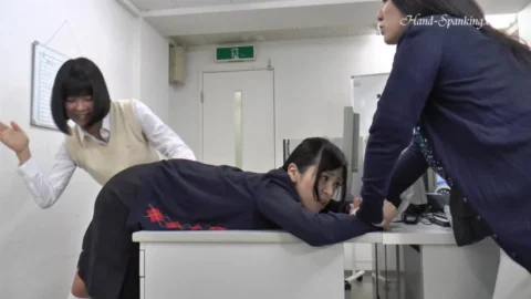 Yuria’s Unexpected Turn – A Spanking Twist