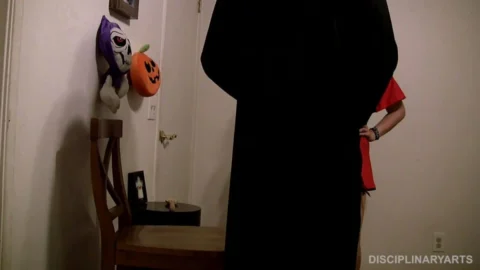 Otk – Spanking and Confrontation in Halloween