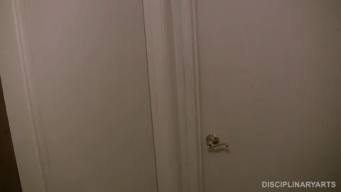Kyles Bathroom Battle – Discipline Delays and a Daring Spank