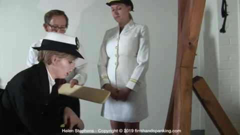 Helen Stephens Reddened by Precise Paddle Swats
