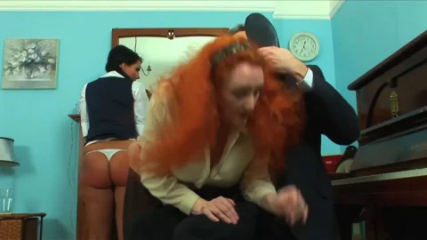 Failed Tutor Faces Fatherly Hand Smacks